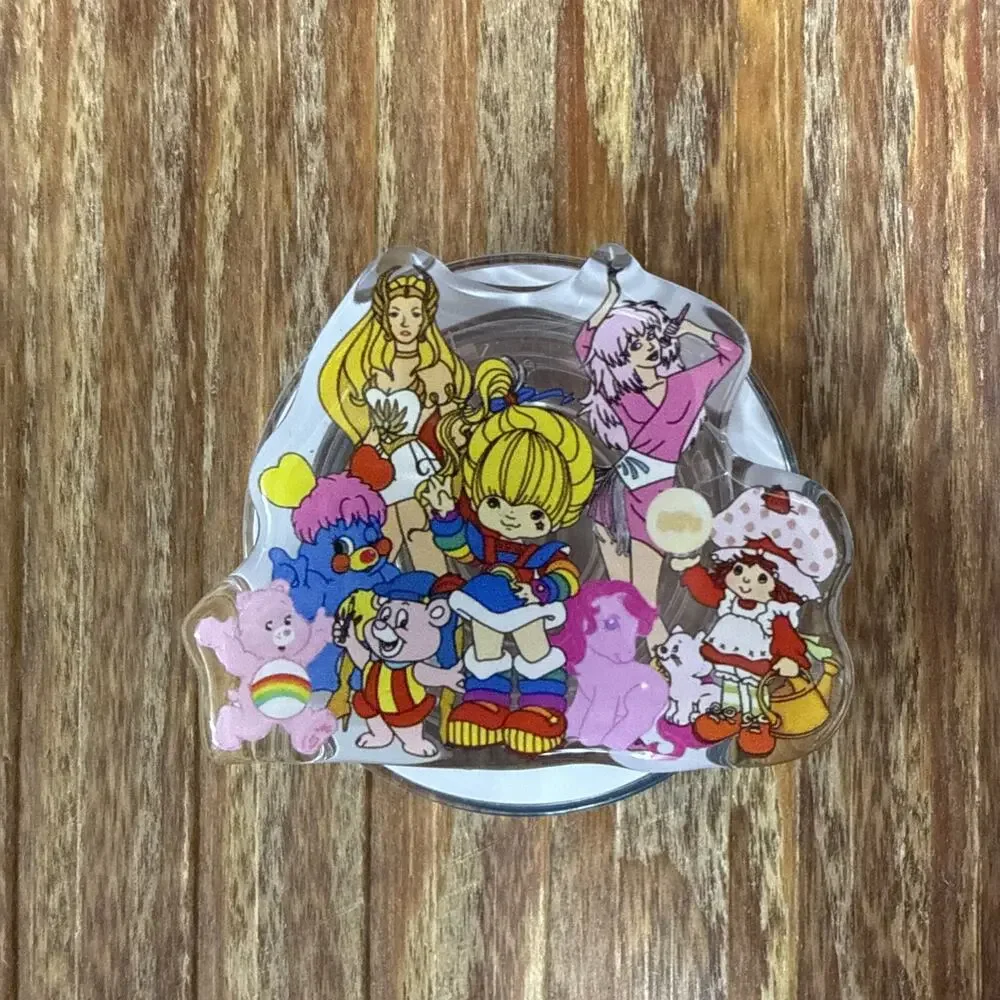 Magnetic Rainbow Brite Pop Up Phone Grip